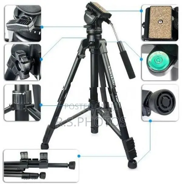 Yunteng VCT 880 Fluid Head Tripod