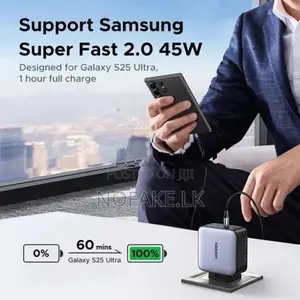 UGreen Nexode 200W 4 Port 140W Max GAN Charging Adapter