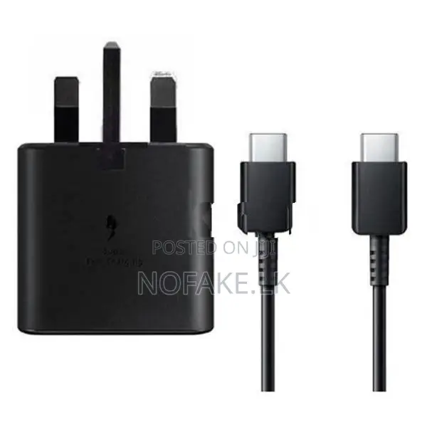 Samsung 25W Power Adapter And Type C to Cable