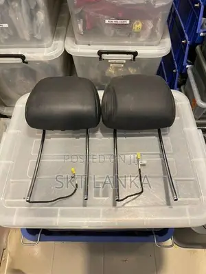 Genuine Mercedes Benz C Class C180 C220 front seat leather headrest