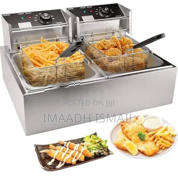 DOUBLE DEEP FRYER - 6L X 2