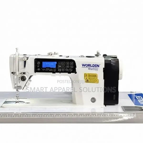 WORLDEN Single Needle Full Option Machine 9 Pattern sewing New Version