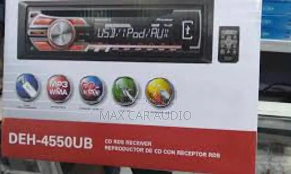 DEH-4550UB DVD BTt 1DIN Car Setup