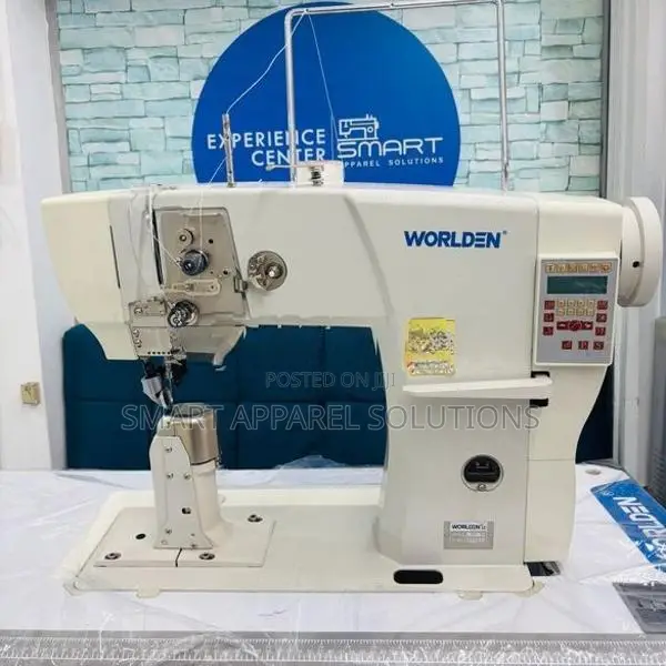 WORLDEN Automatic Heavy-Duty Single Needle Roller Foot Machine for sho