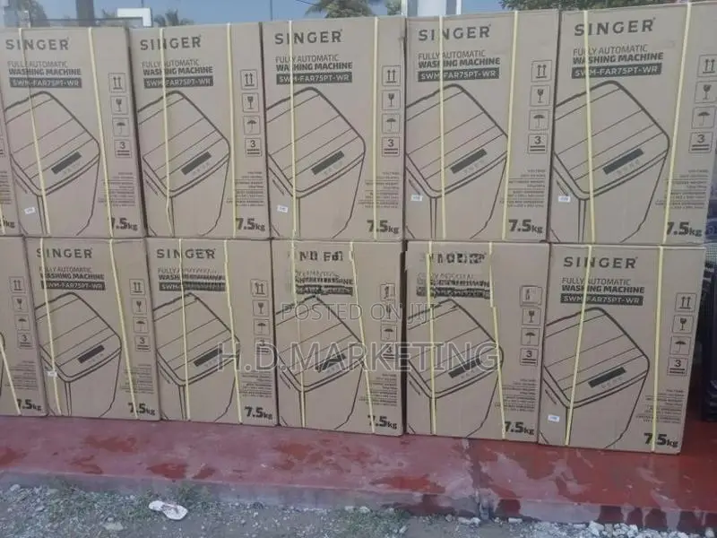 Singer Full Auto Washing Machine 7.5Kg