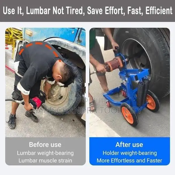 Air impact wrench holder