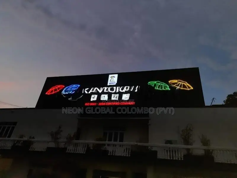Storefront LED Name Boards for Supermarkets