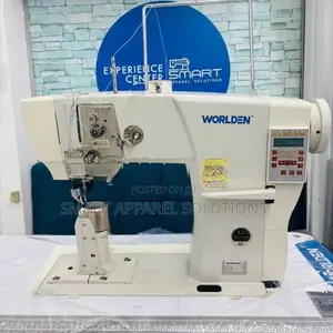 Worlden Automatic Heavy-Duty Single Needle Roller Foot Sewing Machine