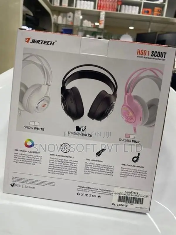 Jertech HG01 Gaming Headphone