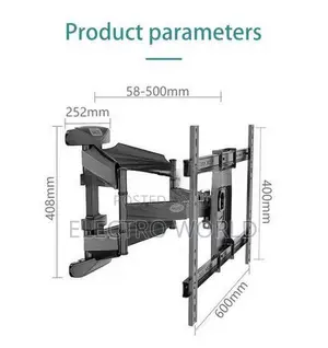 Universal Full Motion Heavy Duty TV Wall Mount For 40" To 85" Inches