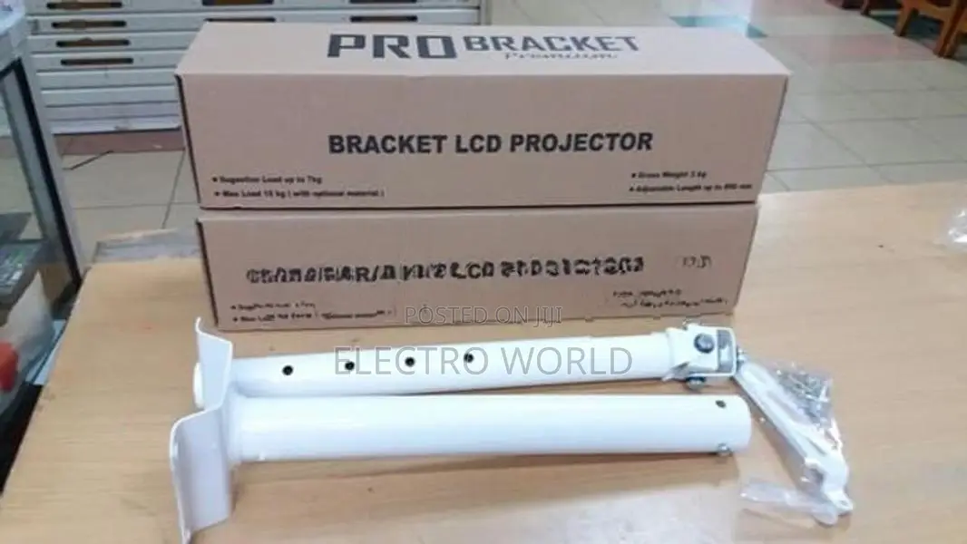 Projector 1M - 2M Long Ceiling Mount Bracket