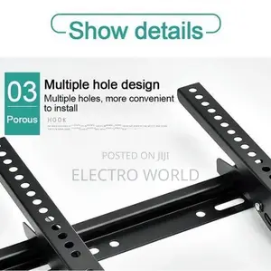 TV 55"-120" Extreme Heavy Duty Tilting Wall Mount Bracket Low Profile