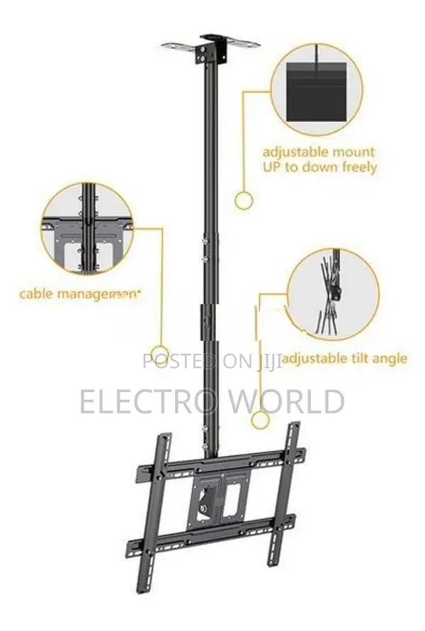 LCD LED TV 32"-65" Tilt & Full Motion Ceiling Wall Mount