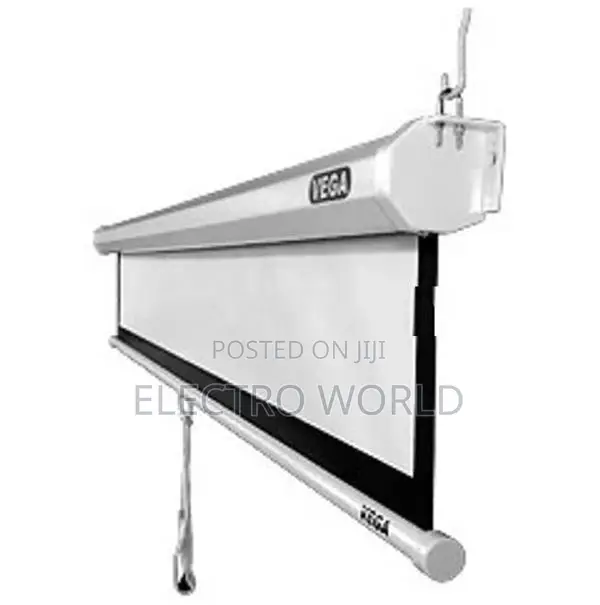 Projector Manual Screen 5 Feet 60″x60″ -Brand New
