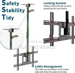 LCD LED TV 32"-65" Tilt & Full Motion Ceiling Wall Mount