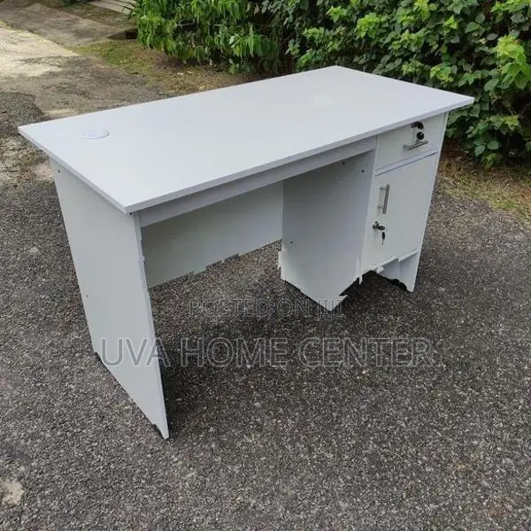 White Office Table 4x2ft