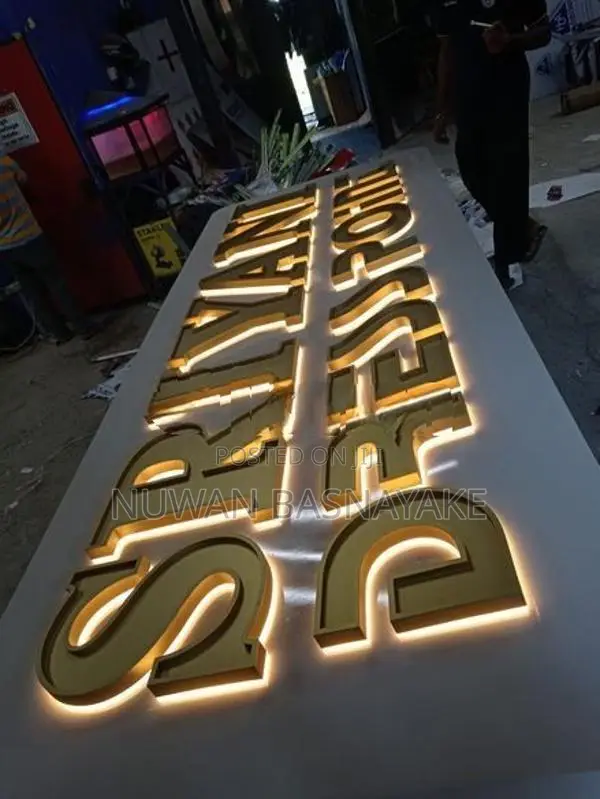 Massive Glowing Vacuumed forming, Infinity, Backlit/Front lit Signages