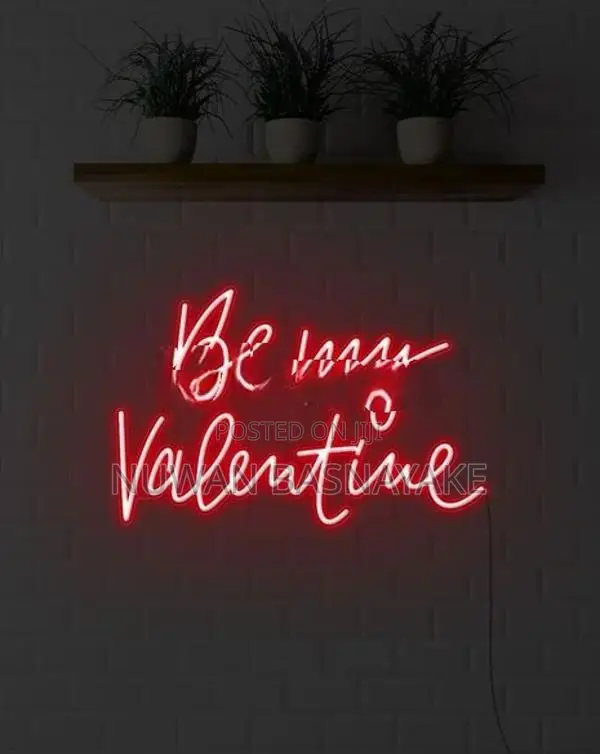 Event Backdrops with Neon Text for Special Functions