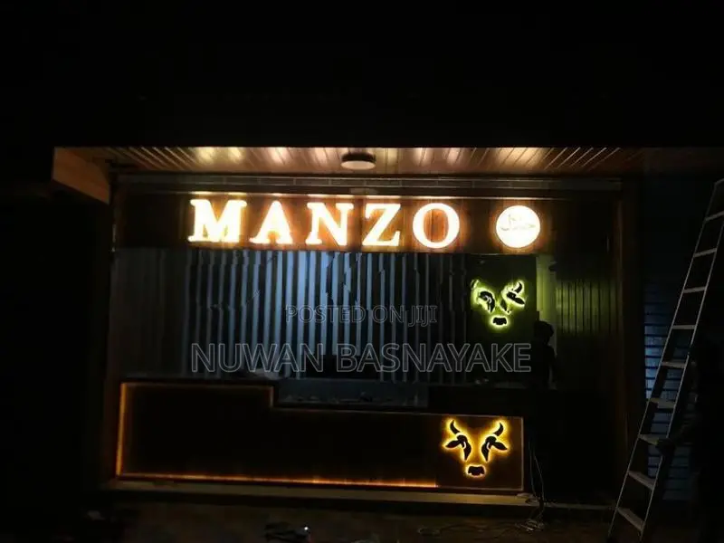 Frontlit/ Backlit Signages for Restaurents, Cafes & Bars