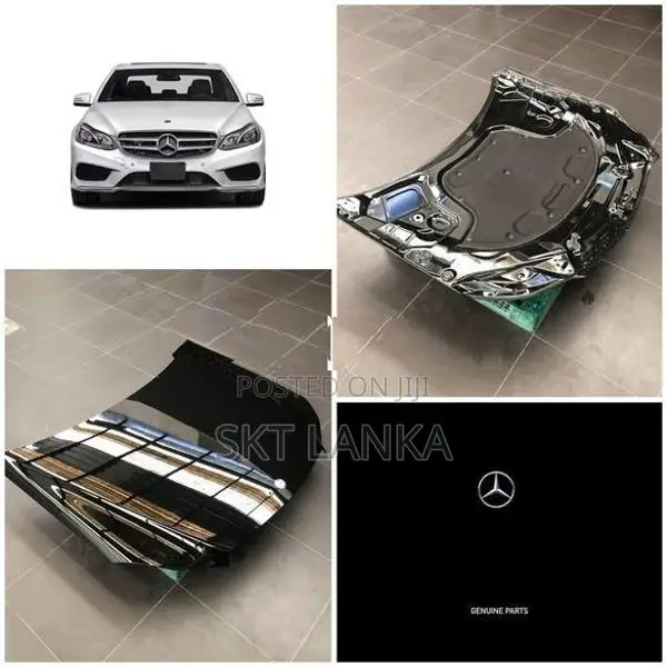 Genuine Mercedes Benz E Class 2015 bonnet complete black