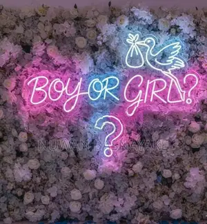 Neon Lighting Designs - Event Backdrops with Text
