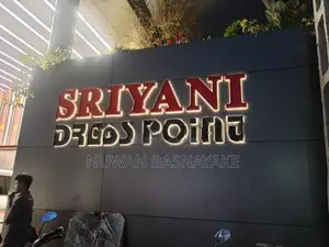Vaccume forming Illuminating Signages for A Branded Logo