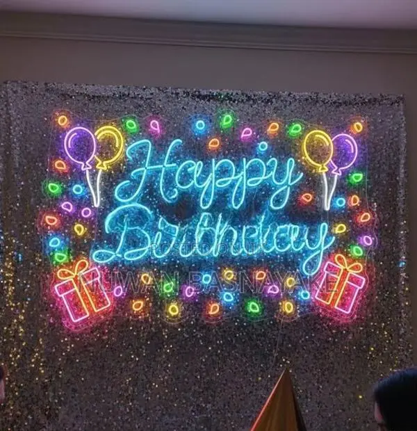 Illuminating LED Neon Sign Boards for Special Events