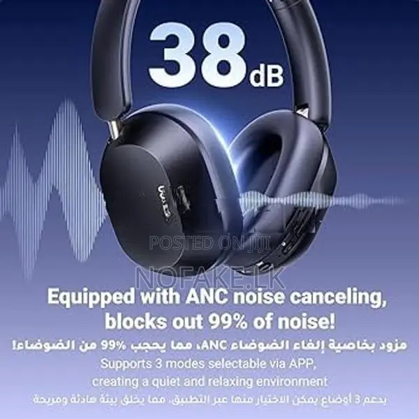 UGREEN HiTune Max 5C Wireless Headphones with ANC