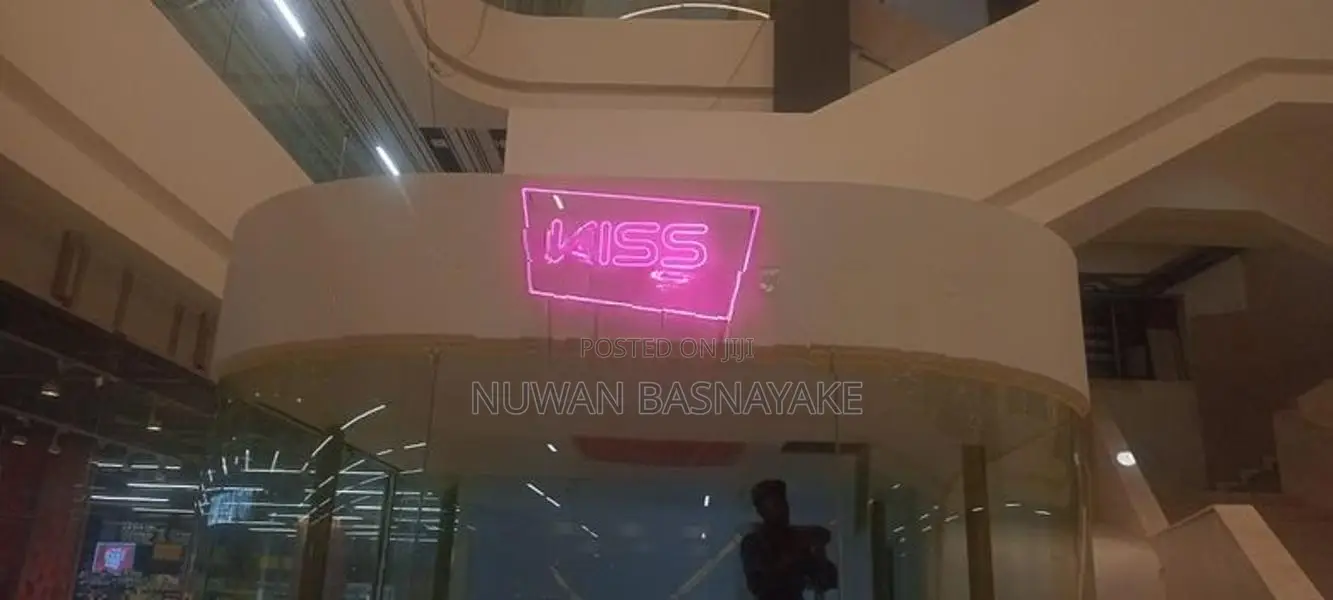 Add Bright Neon Sign to Your Office Wall