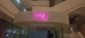 Add Bright Neon Sign to Your Office Wall