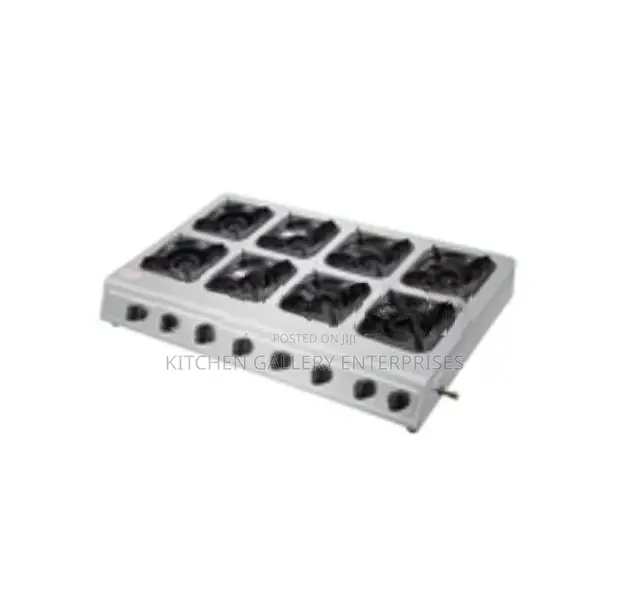 Gas Cooker 8 Burners (Table Top)