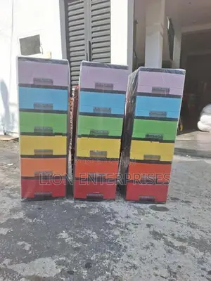 6 Drawer Plastic Cupboard Set