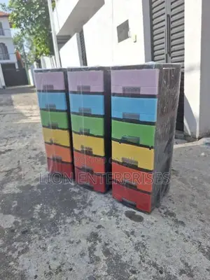 6 Drawer Plastic Cupboard Set