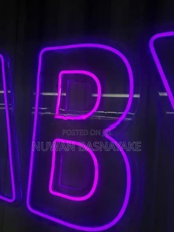 Neon Backdrops for Photobooths - Night Visibility
