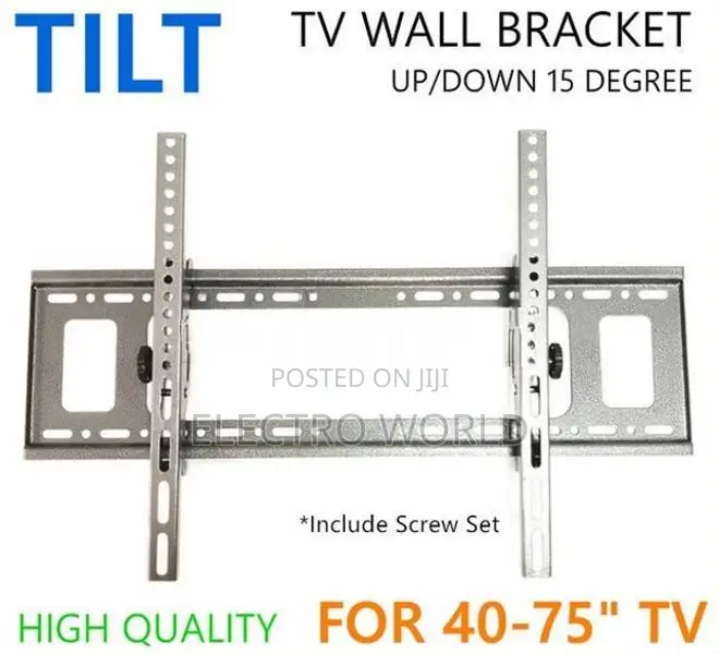 TV Tilt Up/Down 42"-75" Heavy Wall Mount Bracket