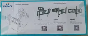 TV DUAL ARM FULL MOTION 26-60 EXTRA HEAVY MOUNT
