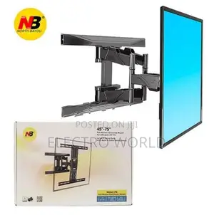 TV HEAVY 32" -75" FULL MOTION 6 WAY SWIVEL TILT MOUNT