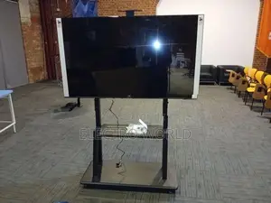 TV & SMART BOARD 32"-75" MOVABLE TROLLY STAND