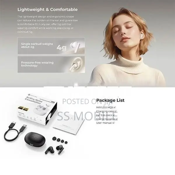 Haylou HQ5 ANC TWS Earbuds