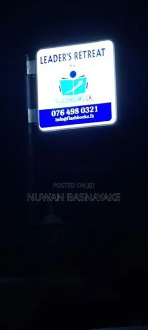 Outdoor Illuminated Signage - Backlit, Frontlit, led box Sign