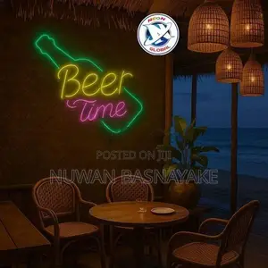 Illuminating LED Neon Signs for Cafés, Clubs, and Salons