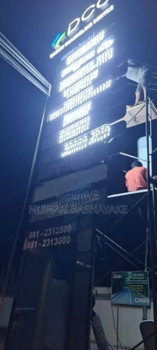 Outdoor Illuminated Signage - Backlit, Frontlit, led box Sign