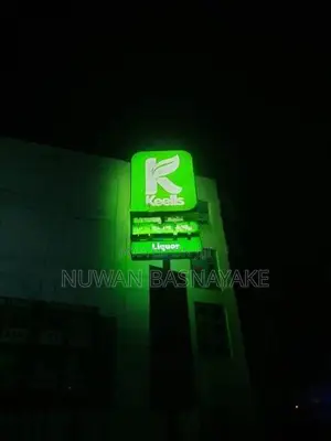 Vaccume Forming Illuminated Signages for Big Brands