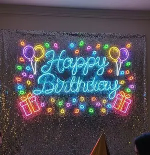 Light Your Celebrations With Neon Lighted Signages