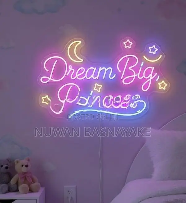 LED Neon Art for Functional Spaces