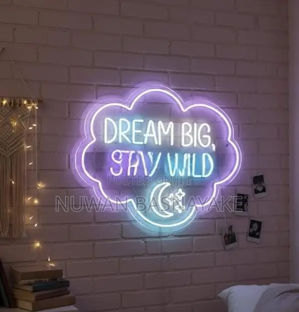 LED Neon Art for Functional Spaces