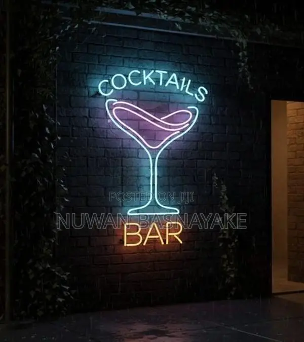 LED Neon Art for Functional Spaces