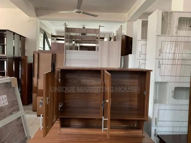 Modern Ready Made 2PCS Pantry Cupboard Set