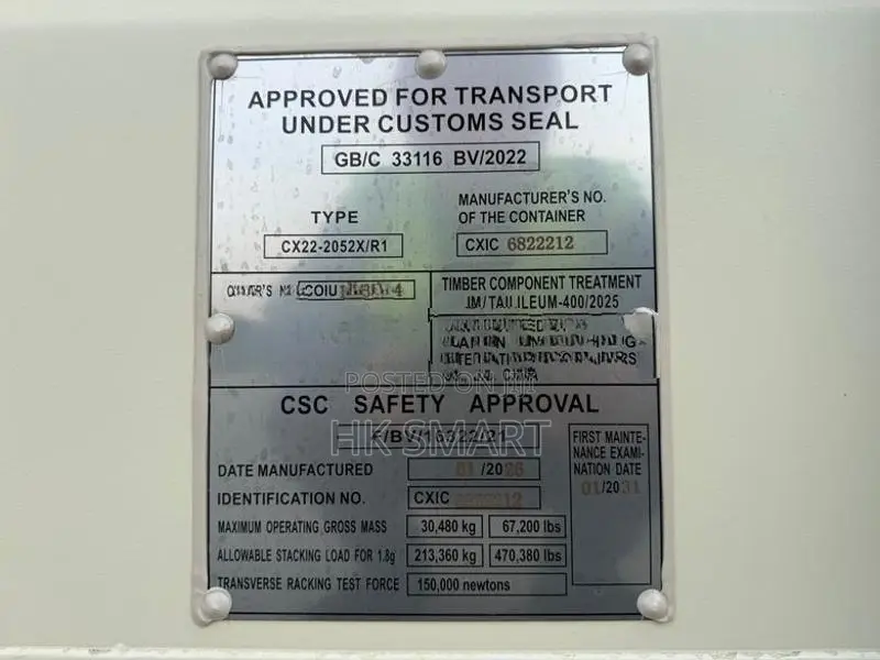 20 Feet Container