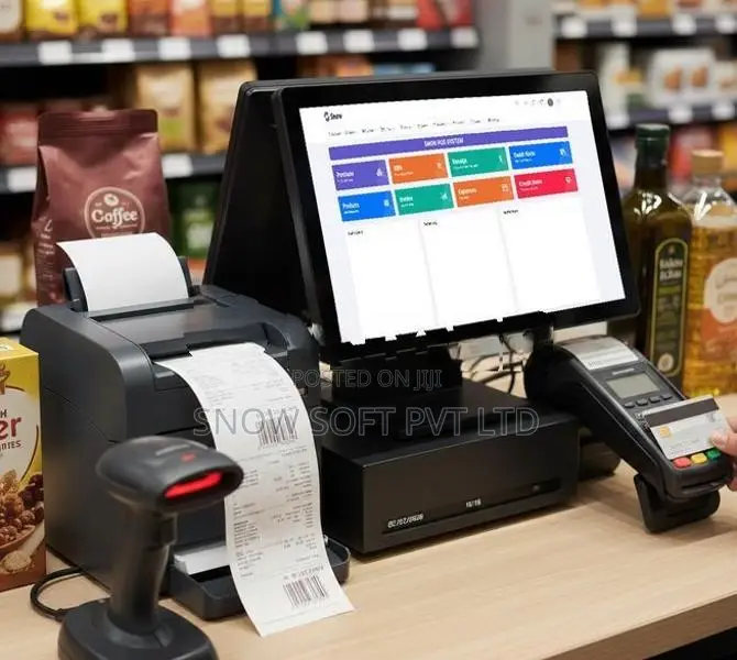 Pos Cashier Grocery Billing Software System